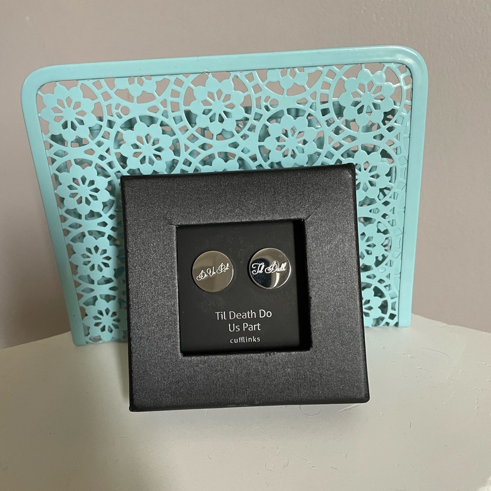 Cufflinks for the groom